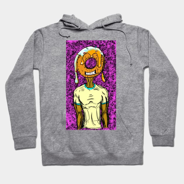 Donut Man Hoodie by ArtsWorX719